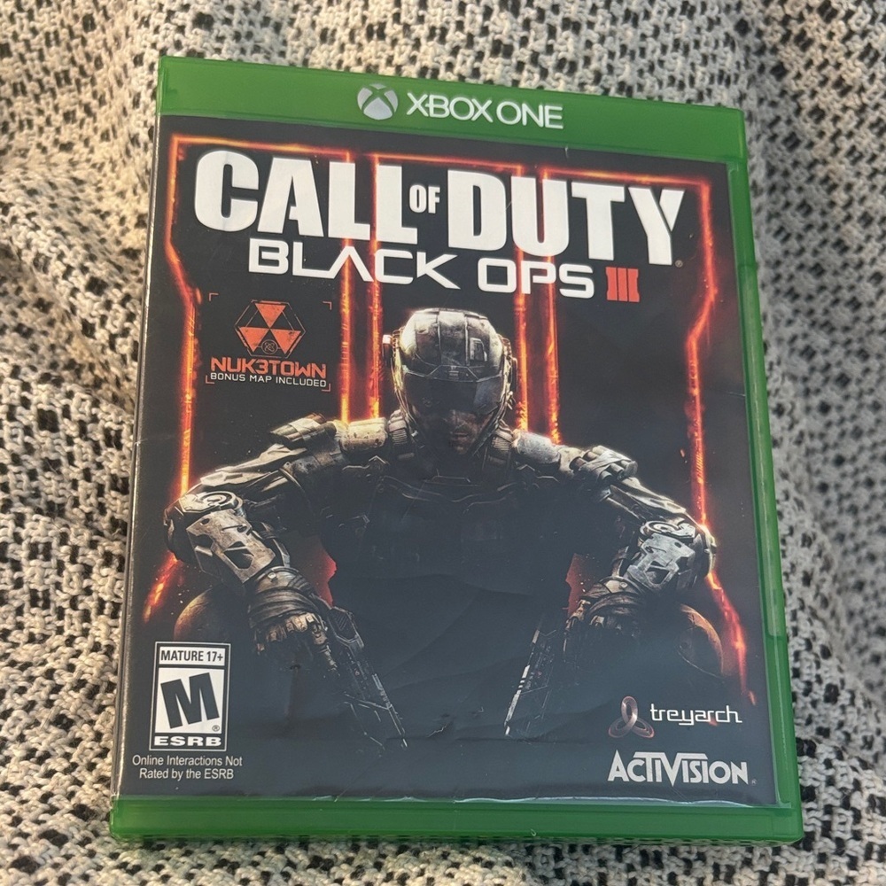 Xbox one call of duty black ops 3